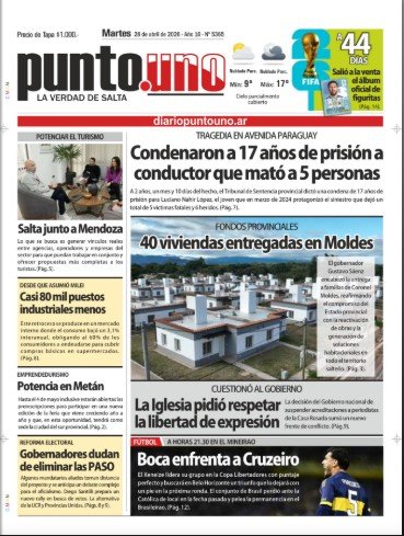 P.U Edición 28/04/2026.