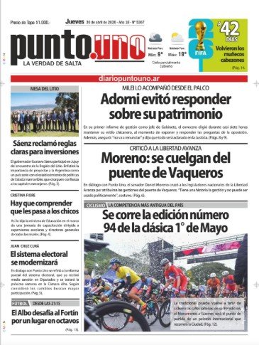 P.U Edición 30/04/2026.